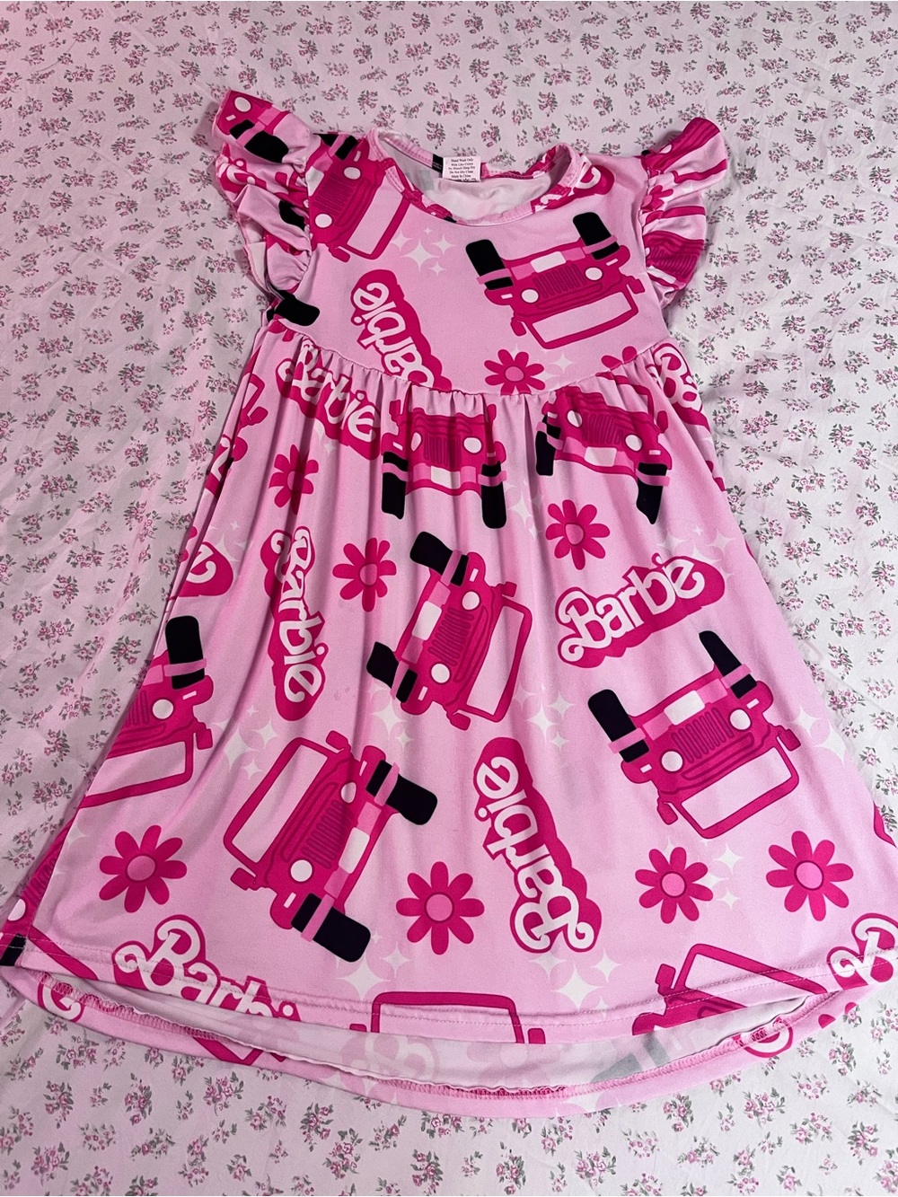 Barbie Dress with Logo and Jeep graphics